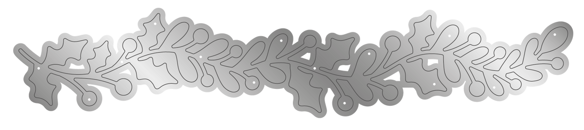 Crafter’s Companion Metal Die - Holly and Ivy