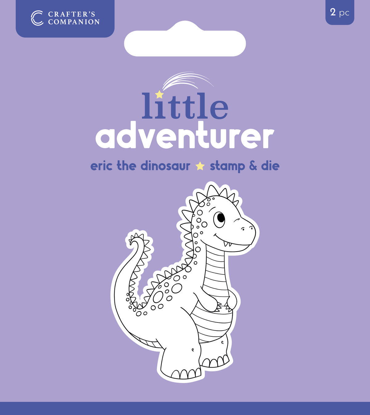 Crafters Companion Stamp & Die - Eric the Dinosaur