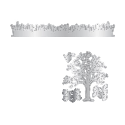 Crafters Companion The Great Outdoors Metal Die Edge’able - Natures Surroundings