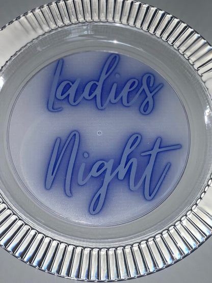 Assiettes personnalisées, lot de 12 – Assiettes de fête durables et adaptées au contact alimentaire