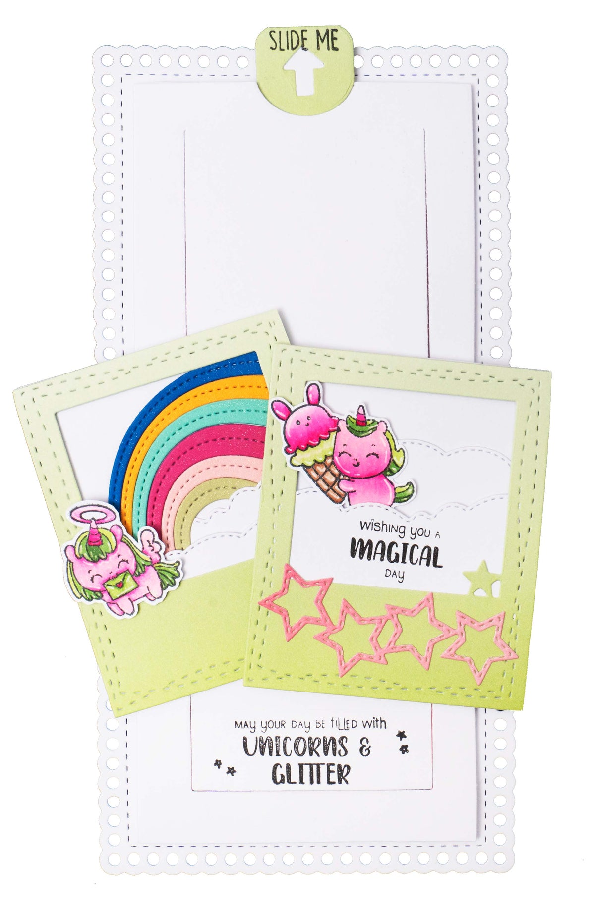 CCL Tampon Transparent Texte Interactions Pour Découpe Pop-Up Coulissante Essentials 105x148x3mm 30 PC n°238