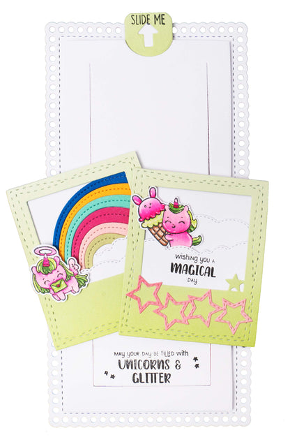 CCL Tampon Transparent Texte Interactions Pour Découpe Pop-Up Coulissante Essentials 105x148x3mm 30 PC n°238