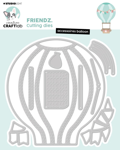 CCL Matrice de découpe Accessoires Balloon Friendz 125x127x1mm 9 PC réf.765
