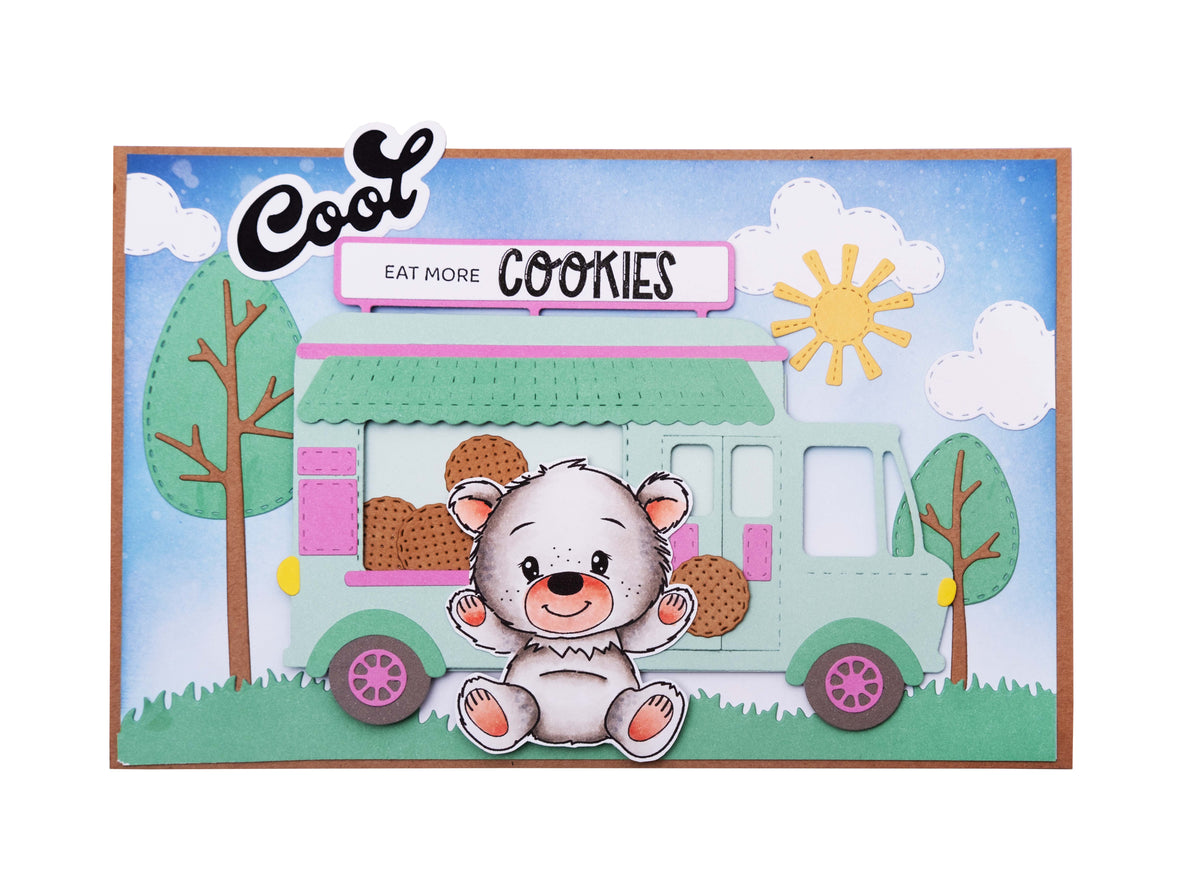 CCL Matrice de découpe Foodtruck Friendz 11 pièces