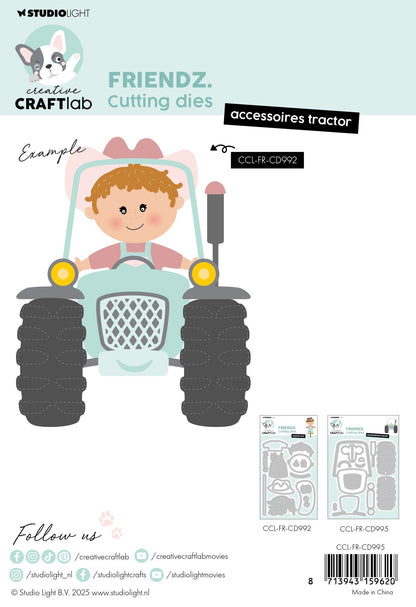 CCL Matrices de découpe Accessoires Tractor Friendz 13 pc