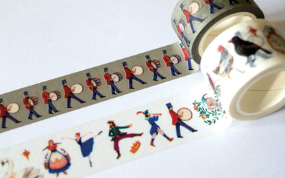 Craft Consortium 12 Days Of Christmas - Ruban adhésif décoratif