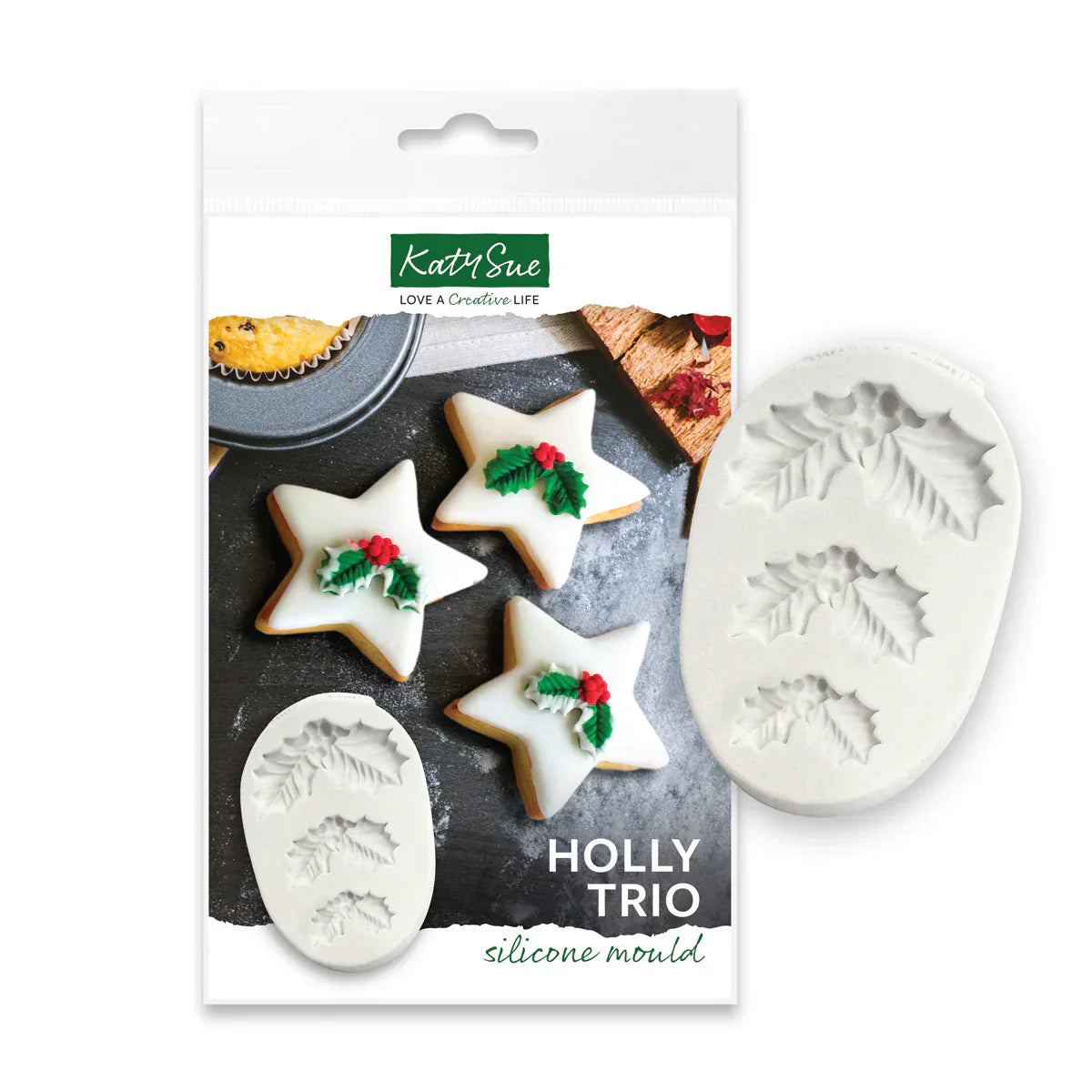 Holly Trio Silicone Mould