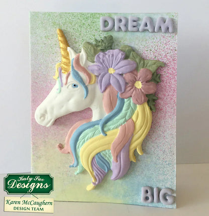Moule en silicone licorne