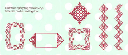 Sue Wilson est décédée - Collection Configurations - Bordure de dentelle délicate