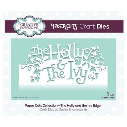 Collection Creative Expressions Paper Cuts - Le houx et le lierre