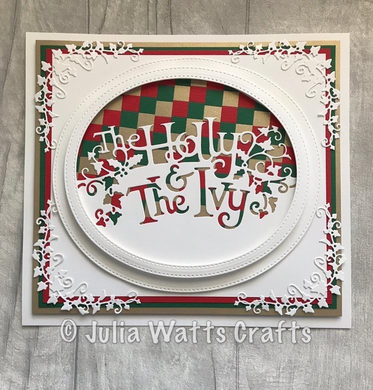 Collection Creative Expressions Paper Cuts - Le houx et le lierre