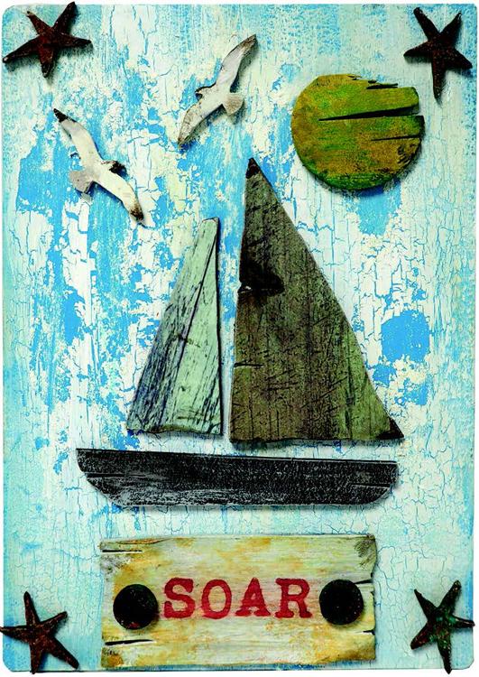 Creative Expressions Pop-ems Scène bateau à voile