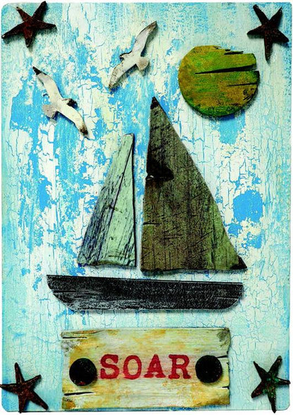 Creative Expressions Pop-ems Scène bateau à voile
