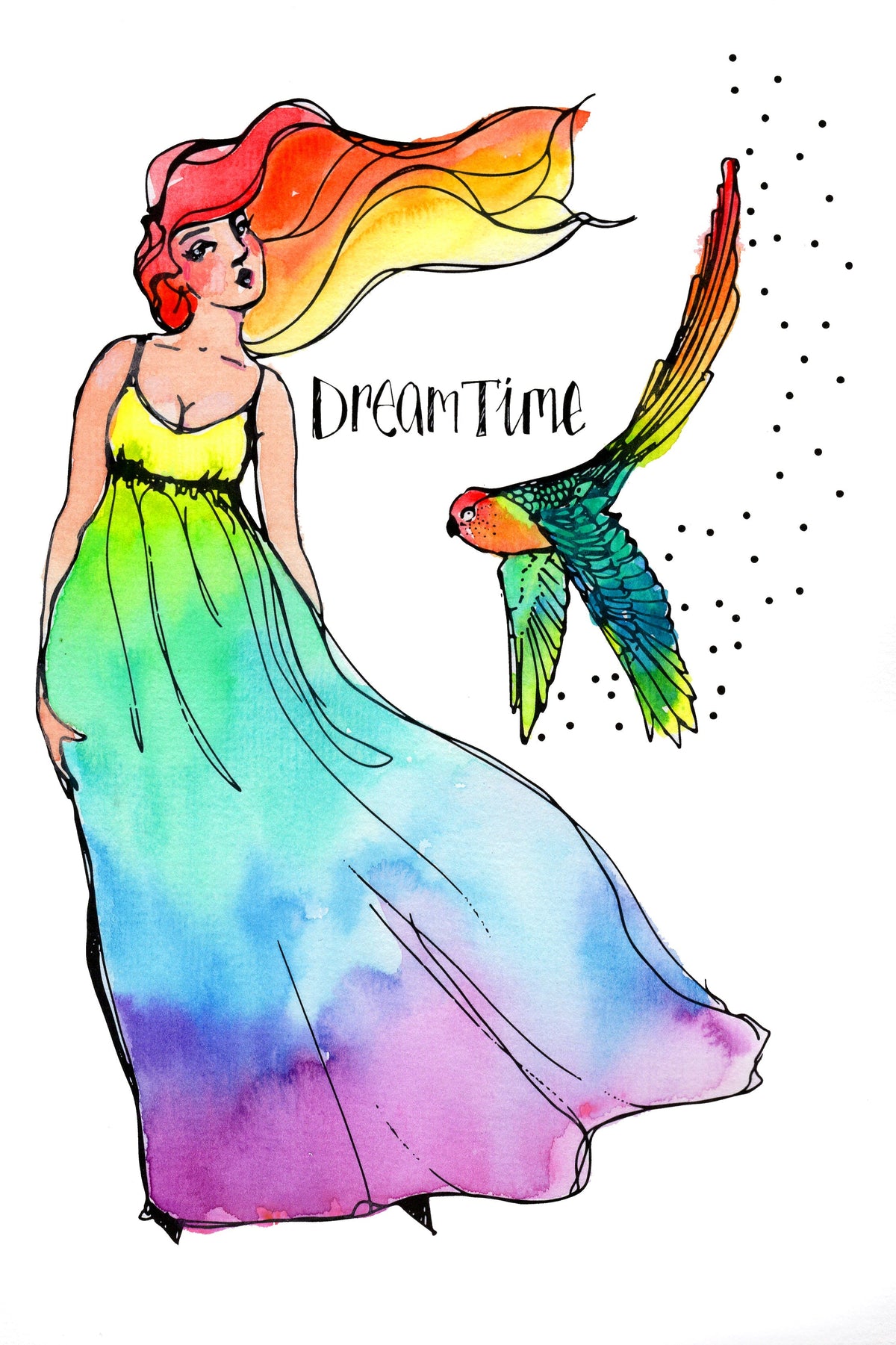 Creative Expressions Jane Davenport Dream Time Lot de tampons transparents 15,2 x 20,3 cm