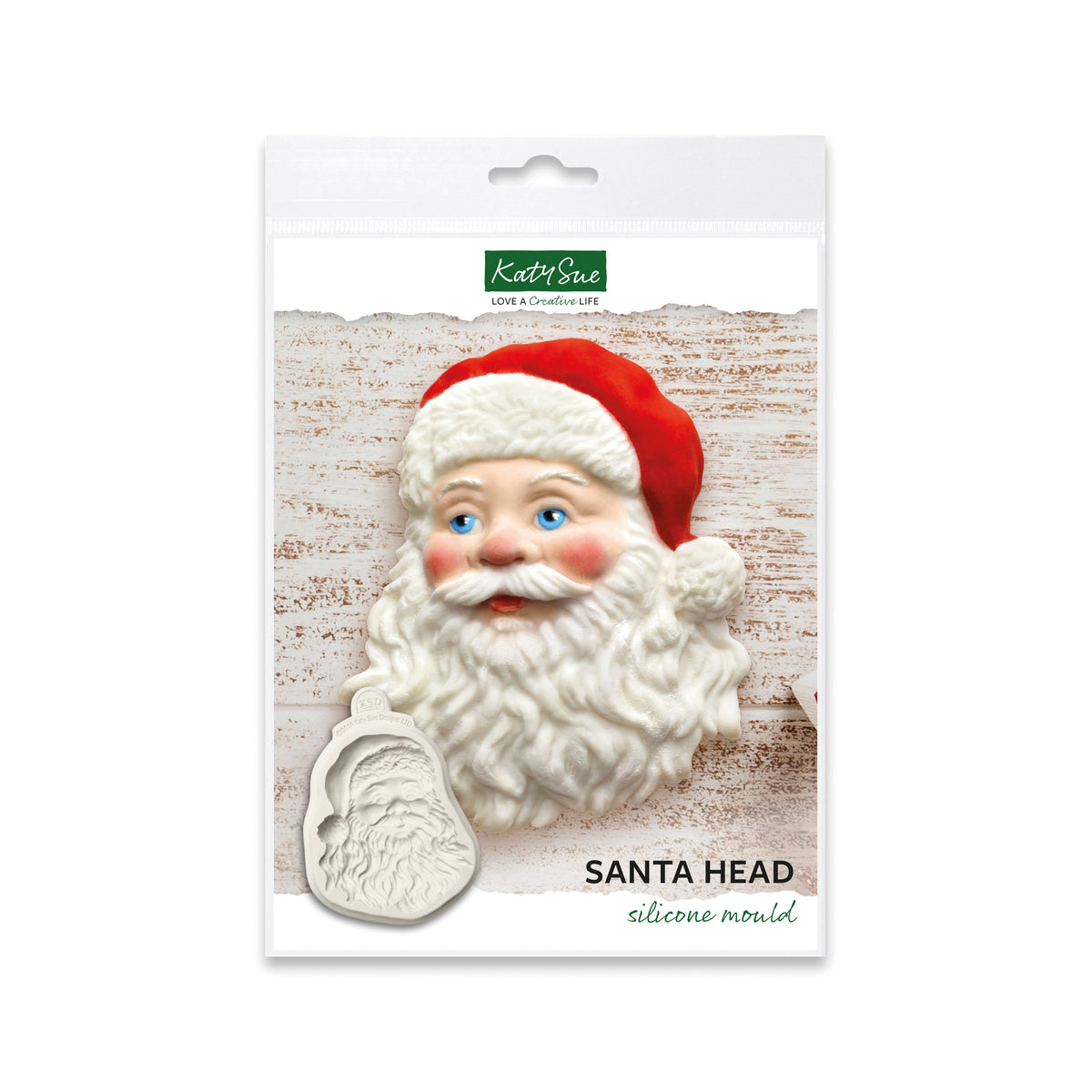 Santa Head Silicone Mould