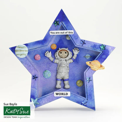 Moule en silicone Spaceman