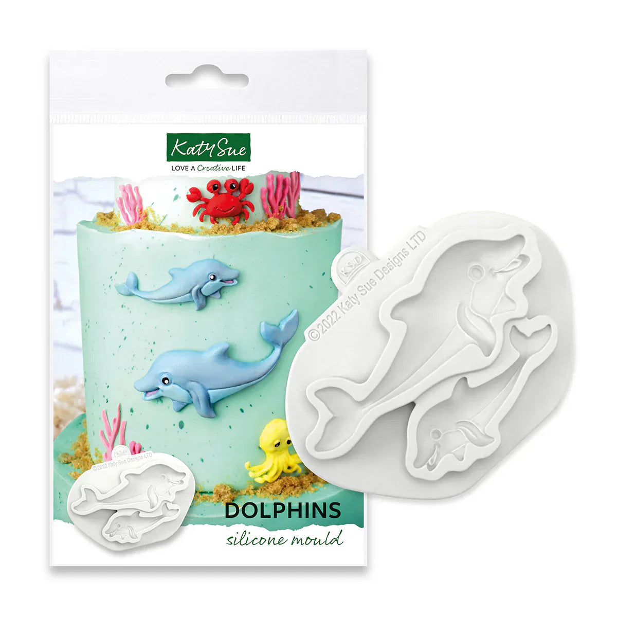 Moule en silicone Dauphins