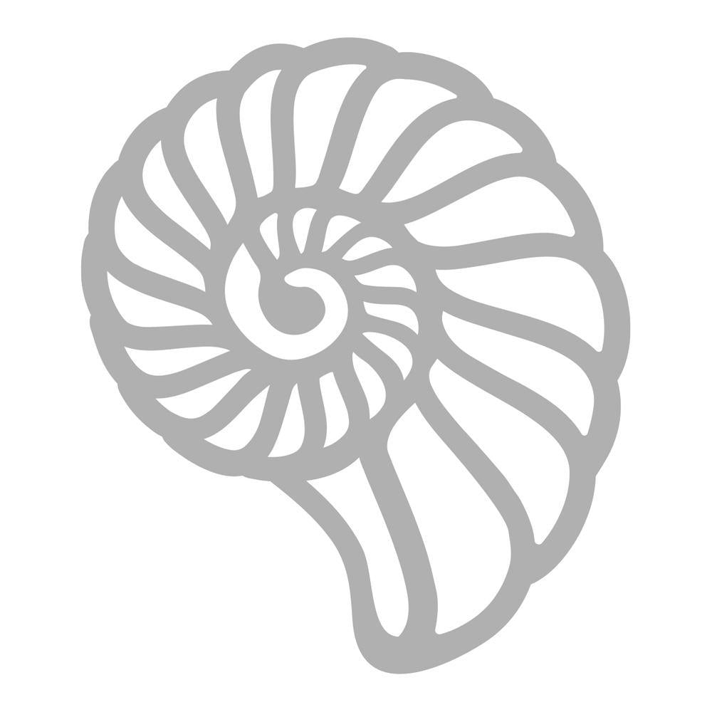 Couture Creations Seaside Girl Mini-matrice Coquillage Tourbillonnant