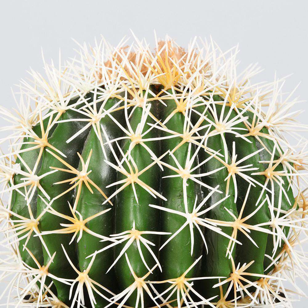 Plante Artificielle Coco Cactus en Pot 28 cm