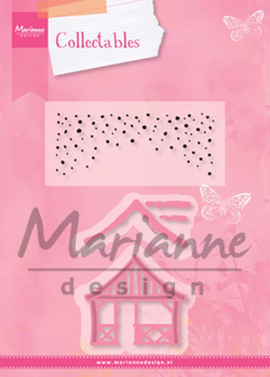Marianne Design : Dies & Tampons Collectables - Chalet de Noël