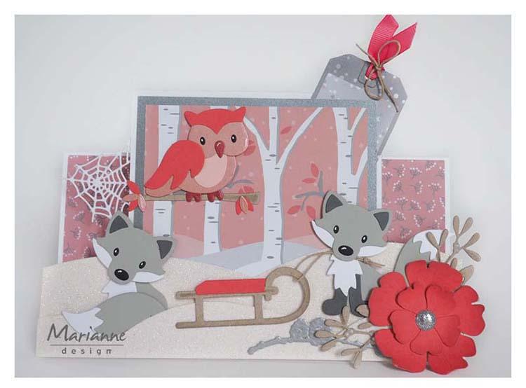 Marianne Design Collectables Chouette d'Eline