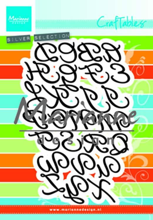 Marianne Design Craftables Classique Alphabet Majuscules