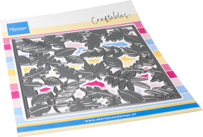 Matrice de découpe Marianne Design Craftables - Fond Feuilles d'automne