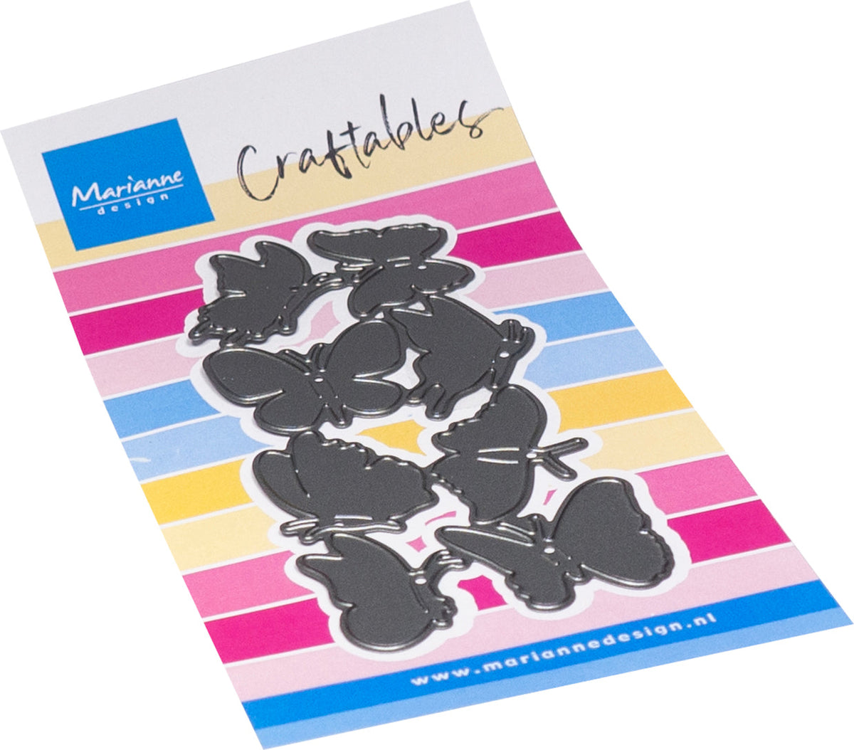 Marianne Design Craftables Matrice de Découpe - Matrices à Perforer XL Papillons