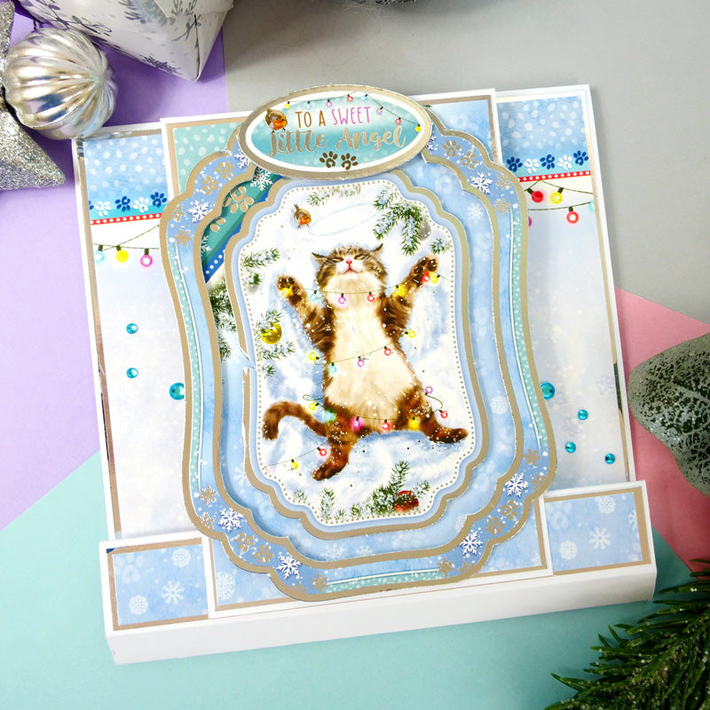 Décoration de Noël de luxe Meowy Christmas