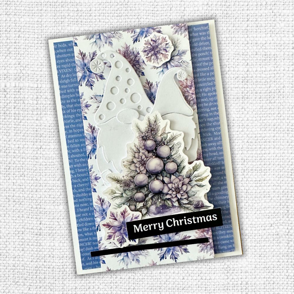 Grand emporte-pièce en métal « Construire un gnome de Noël » 32481