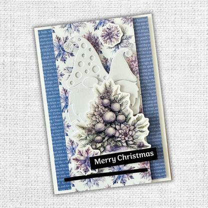 Small Build A Christmas Gnome Metal Cutting Die 32484