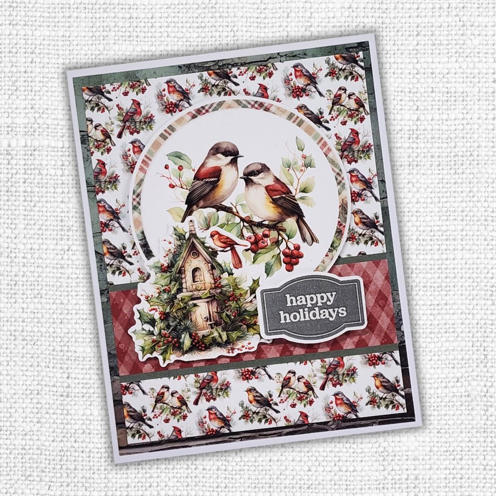 Christmas Time 6x8" Matrices de découpe & Sentiments 32766