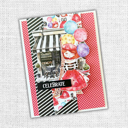 Coffee In Paris Collection de Papiers 12x12 32304