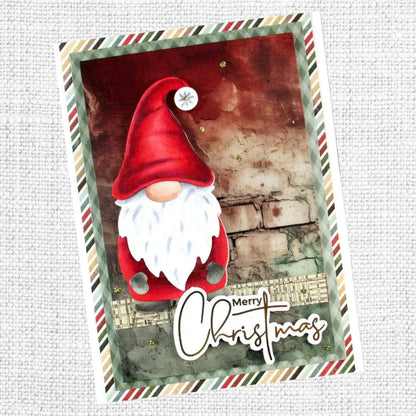 Grand emporte-pièce en métal « Construire un gnome de Noël » 32481