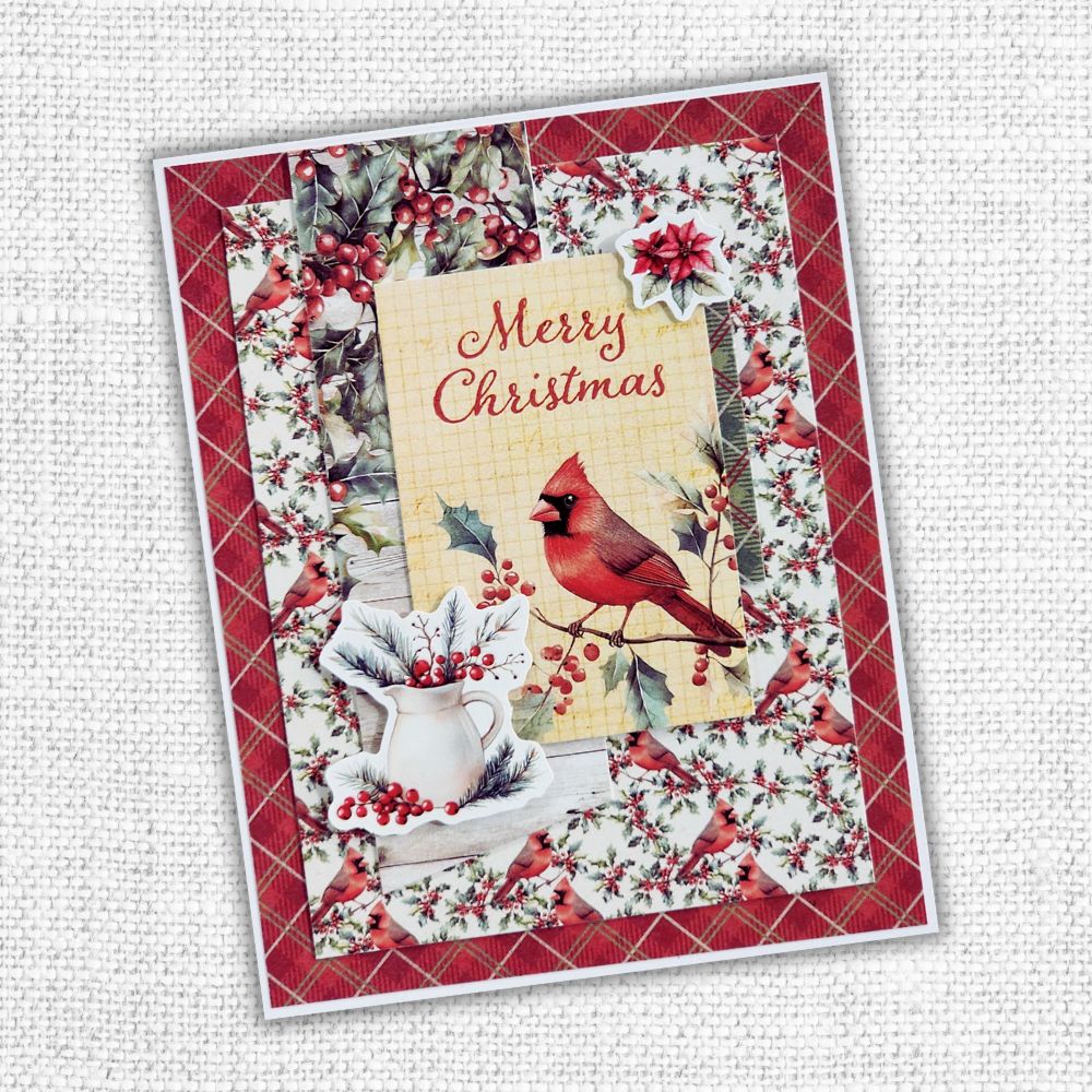 Collection de papiers 6x6 La ferme aux sapins de Noël 35250