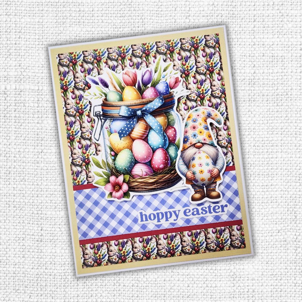 Joyeuses Pâques Cartes Rapides Matrices de Découpe & Sentiments 31776