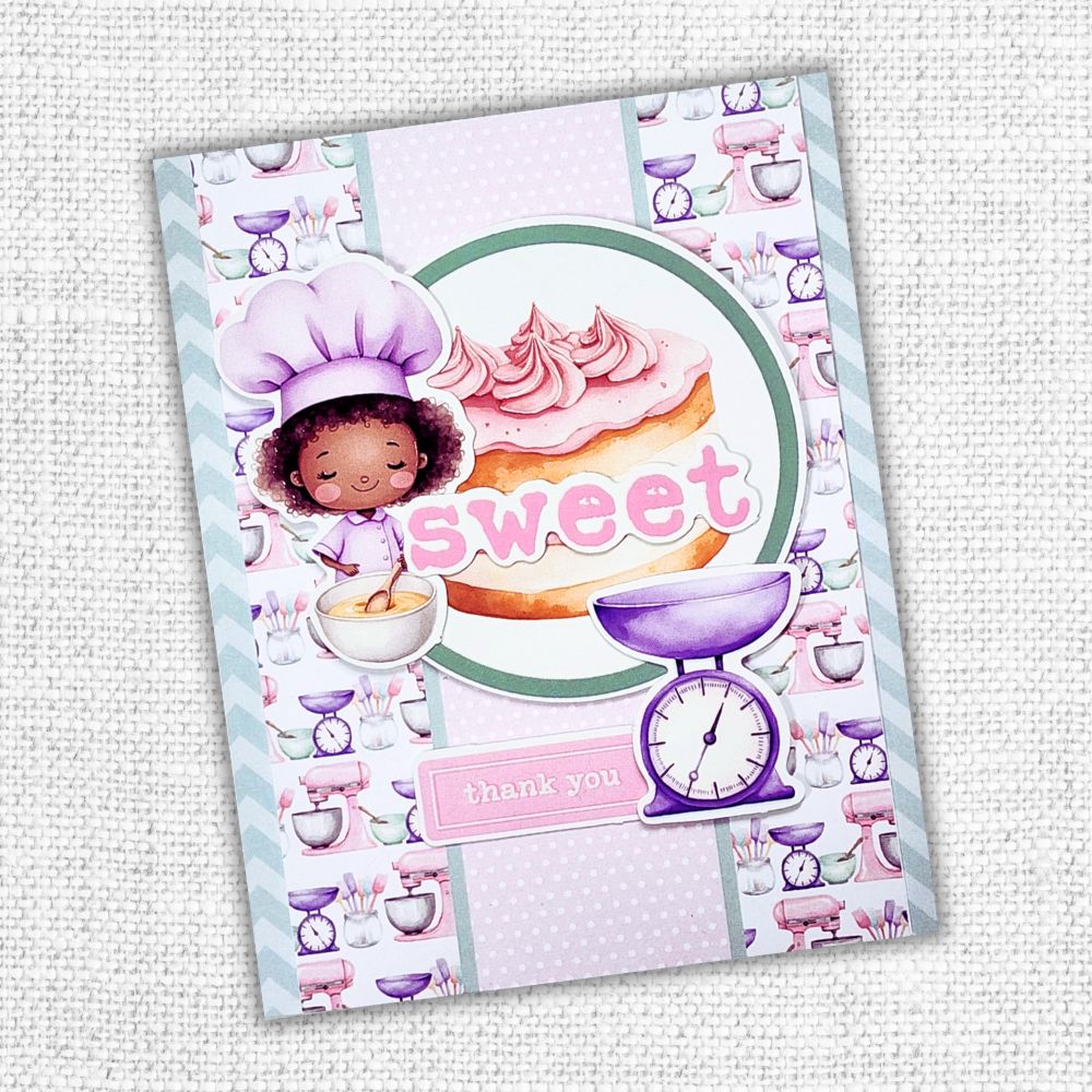 Collection de papiers Little Bakers Patterns 12x12 35023