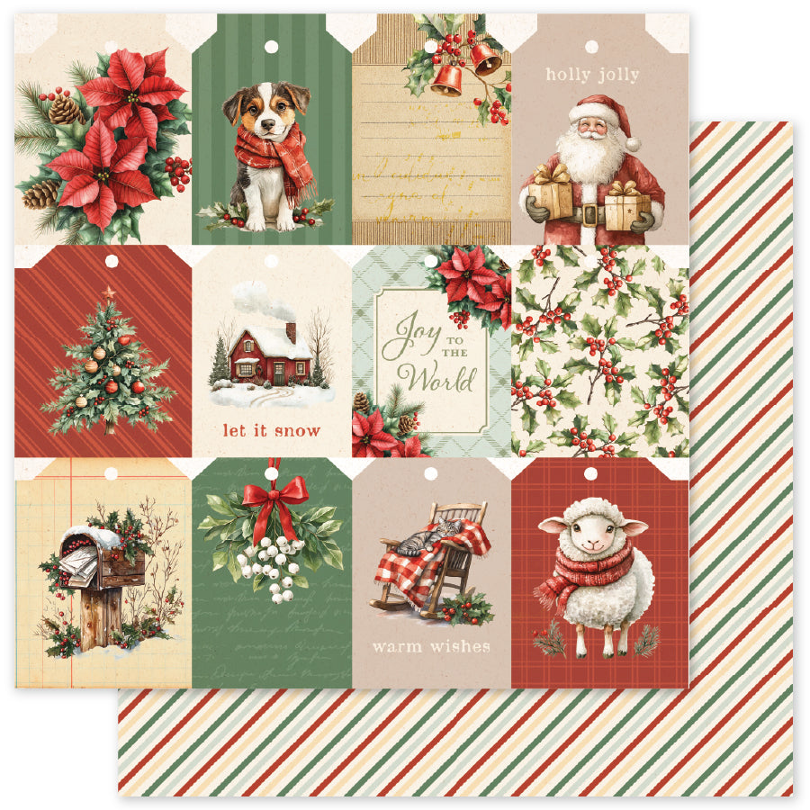 Collection de Papiers 12x12 "Les Essentiels de la Ferme de Sapins de Noël" 35277
