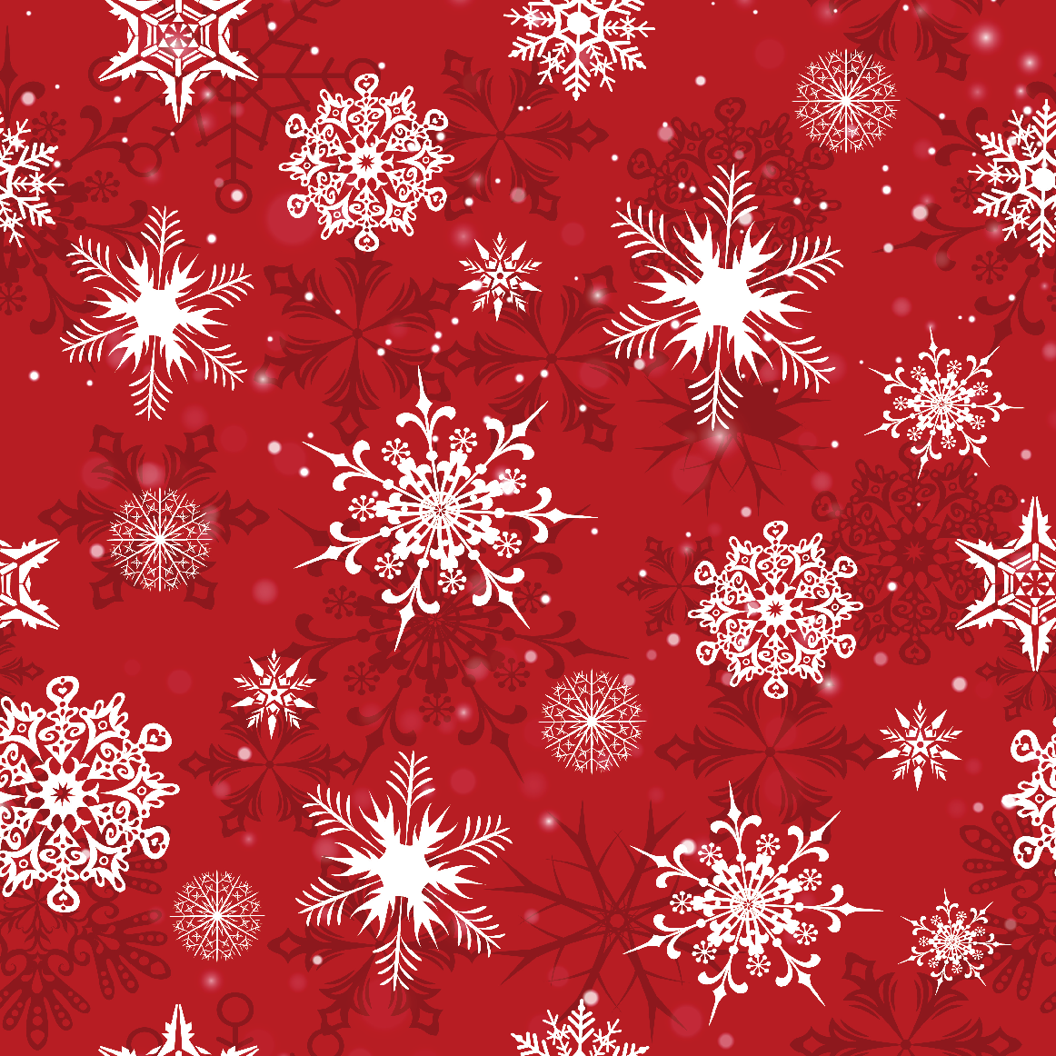 Flocons de neige Stellar Dendrites en vinyle thermocollant - Motif de Noël