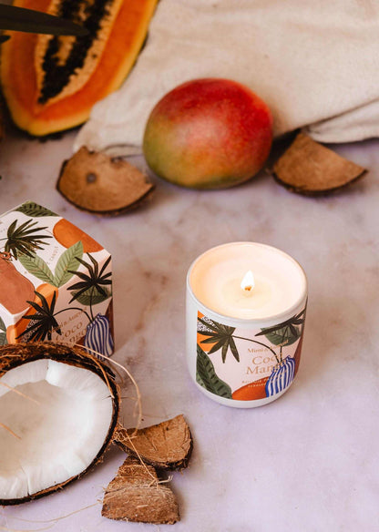 Coco Mangue - Bougie Réutilisable