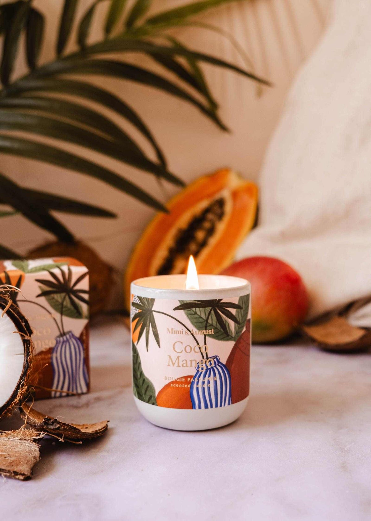 Coco Mangue - Bougie Réutilisable