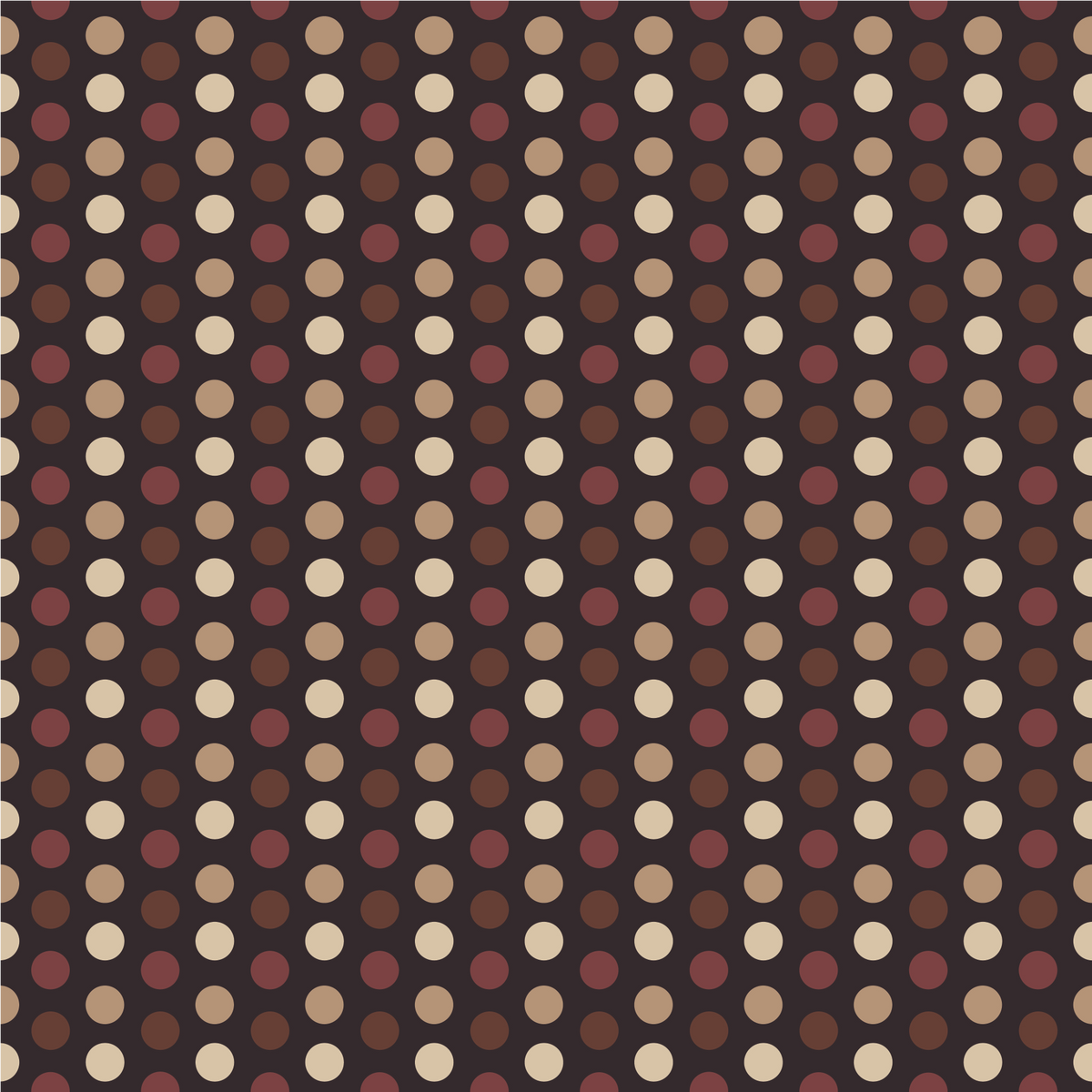 Vinyle thermocollant à motif pois café