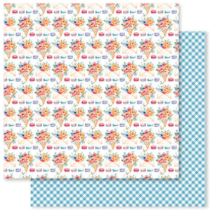 Coffee In Paris Collection de Papiers 12x12 32304