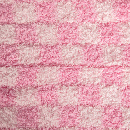Couverture pour tout-petit à carreaux imprimés Cotton Candy