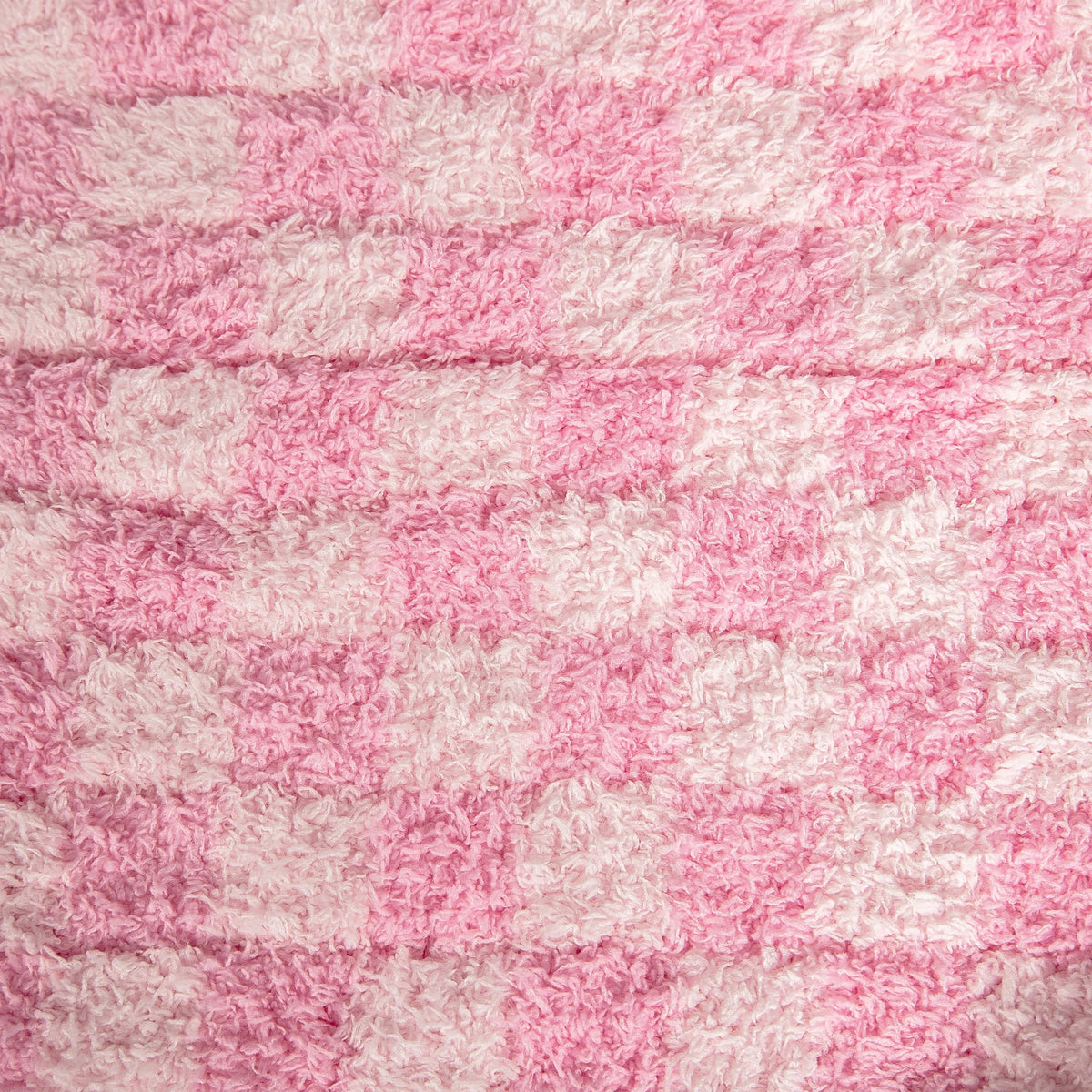 Couverture pour tout-petit à carreaux imprimés Cotton Candy