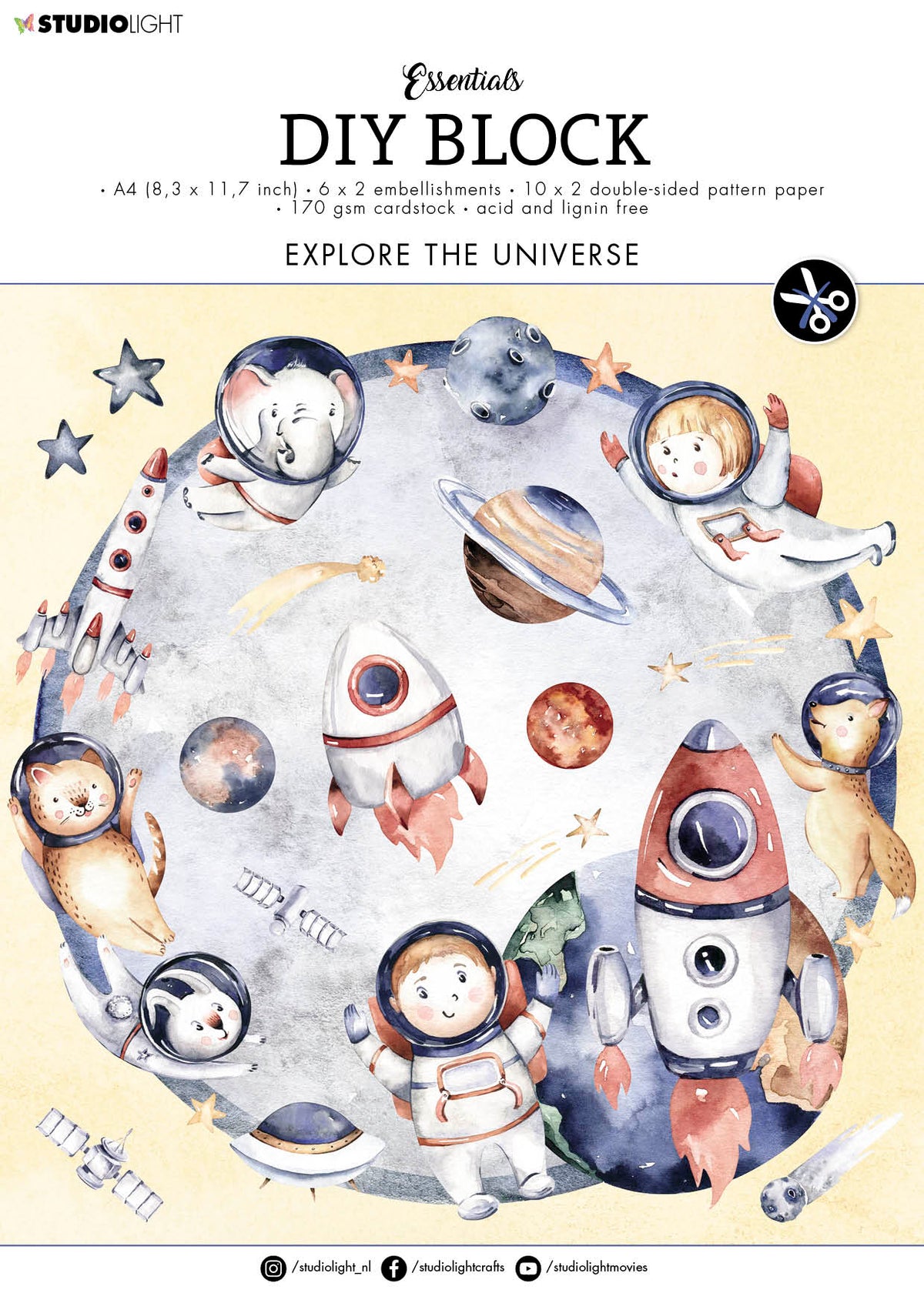 SL DIY Bloc Explorez l'Univers Essentiels 294x210xmm 1 PC n°17