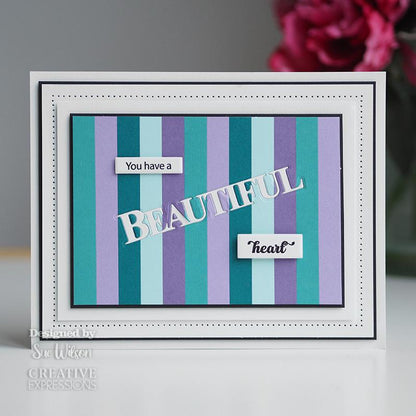 Creative Expressions Sue Wilson Magnifique Ensemble de Dies et de Tampons
