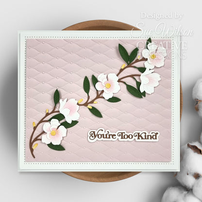 Matrices de découpe Sue Wilson Mini Shadowed Sentiments You're Too Kind Creative Expressions