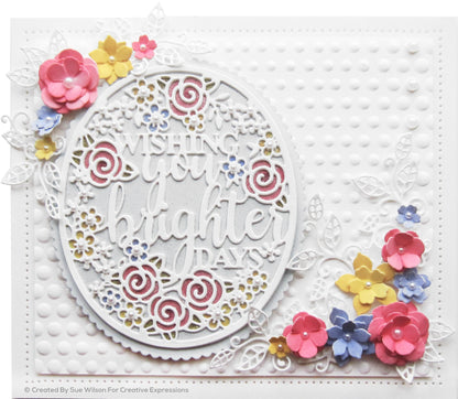 Matrice de découpe Sue Wilson - Wishing You Brighter Days
