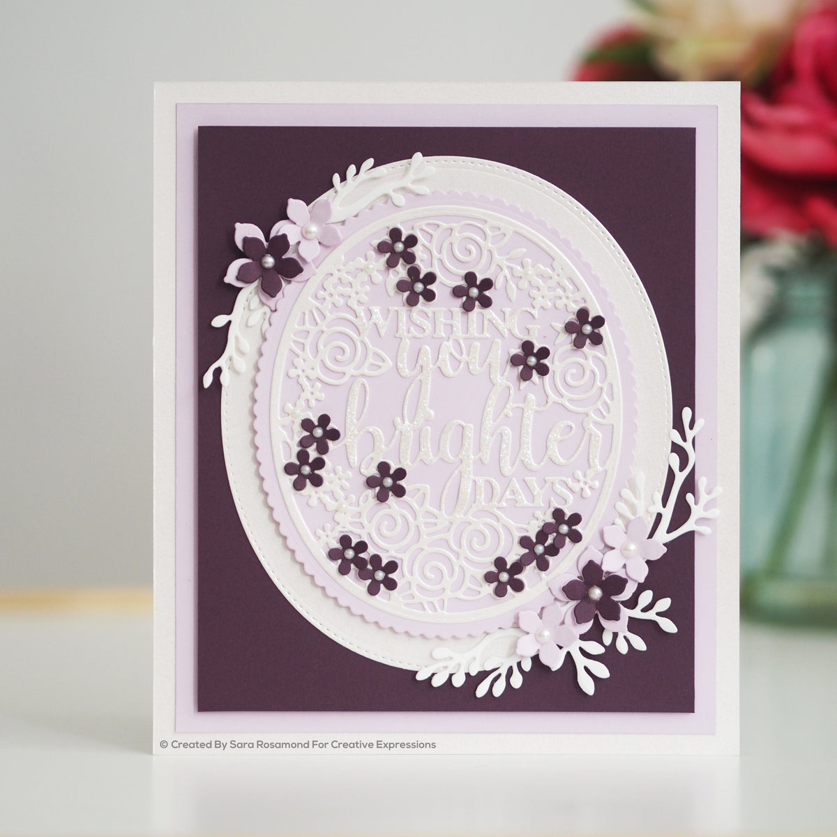 Matrice de découpe Sue Wilson - Wishing You Brighter Days